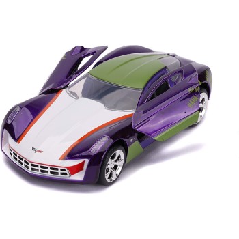 Jada Toys Joker 2009 Chevy Corvette Stingray 1 32 253252016 4006333071980