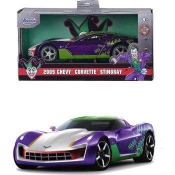 Jada Toys Joker 2009 Chevy Corvette Stingray 1 32 253252016 4006333071980