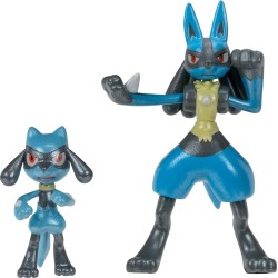 Jazwares Pokemon Select (Riolu, Lucario) JW002776 191726434412