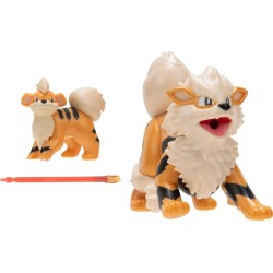 Jazwares Pokemon φιγούρες εξέλιξης 2 τεμ. (Growlithe, Arcanine) JW002804 191726439127
