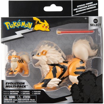Jazwares Pokemon Select (Growlithe, Arcanine) JW002804 191726439127