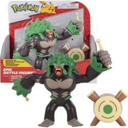 Jazwares Pokemon Epic Battle Figure - Rillaboom JW095164 191726382317