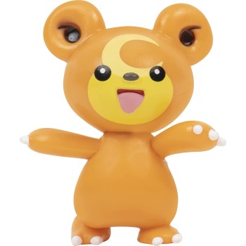 Jazwares Pokemon - Battle Figure 3-Pack - Teddiursa,Pikachu, Ghastly JW095155 191726399230
