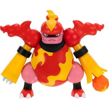 Jazwares Magmortar Battle Figure with Fireball Cannon Pokemon JW095135 191726382188