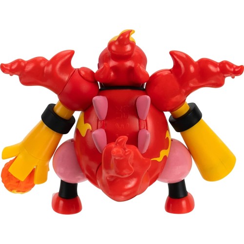Jazwares Magmortar Battle Figure with Fireball Cannon Pokemon JW095135 191726382188