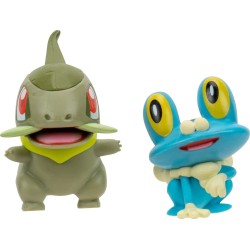 Jazwares Pokemon φιγούρες 2 τεμ Froakie and Axew JW095007 191726424536