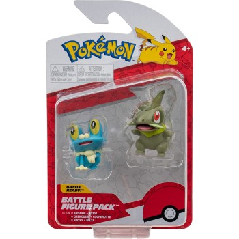 Jazwares Pokemon φιγούρες 2 τεμ Froakie and Axew JW095007 191726424536