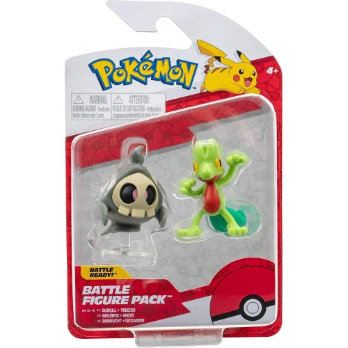 Jazwares Pokemon Duskull and Treecko JW095007 191726424475
