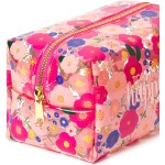 Legami Makeup Queen, 18X14 Cm, Metal And TPU Sluts, Flowers Theme, Large, Zip Closure BBT0002 8054117621858