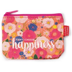 Legami Cotton Coin Purse - Flowers COC0003 8054117621742