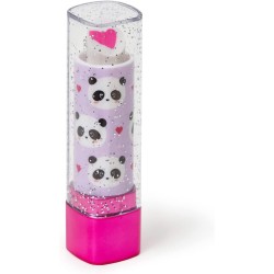 Legami Rubber Xoxo, Lipstick, Fragrant Rubber, 2 cm Diameter, Panda Theme, Lipstick -shaped Rubber LIP0001 8058093948749