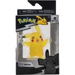 Jazwares Pokemon Figure-3-Inch Pikachu Battle Figure From Translucent Mater JW002393 191726402572
