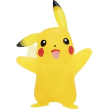 Jazwares Pokemon Figure-3-Inch Pikachu Battle Figure From Translucent Mater JW002393 191726402572
