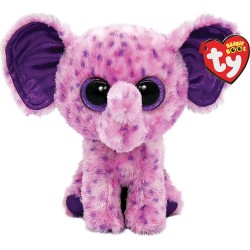 ty Beanie Boos Eva Plush Elephant Purple 15Cm 1607-36386 008421363865