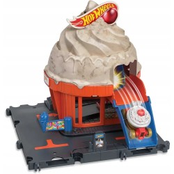 Mattel Hot Wheels City Downtown Ice Cream Swirl HDR24 / HKX38 194735109623