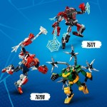 LEGO Spiderman Μάχη Ρομποτικών Στολών Σπάιντερ Μαν και Ντόκτορ Όκταπους 76198 5702016989694