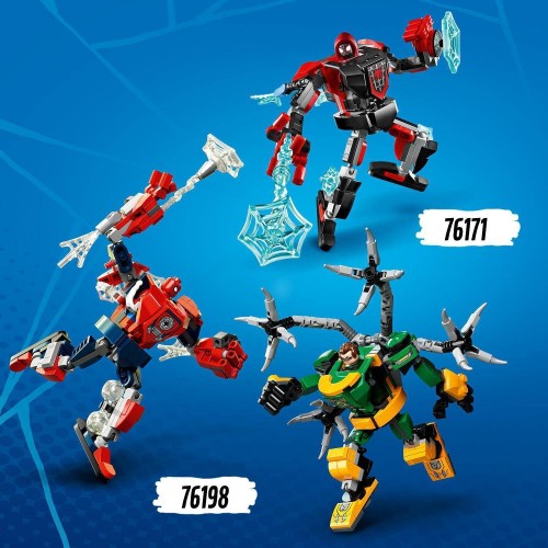 LEGO Spiderman Μάχη Ρομποτικών Στολών Σπάιντερ Μαν και Ντόκτορ Όκταπους 76198 5702016989694