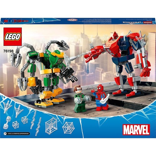 LEGO Spiderman Star Wars Mech-Duell Mechduell Zwischen Spider-Man And Doctor Octopus 76198 5702016989694