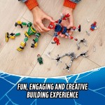 LEGO Spiderman Μάχη Ρομποτικών Στολών Σπάιντερ Μαν και Ντόκτορ Όκταπους 76198 5702016989694