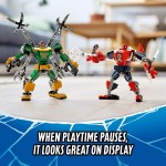 LEGO Spiderman Μάχη Ρομποτικών Στολών Σπάιντερ Μαν και Ντόκτορ Όκταπους 76198 5702016989694