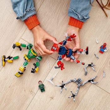 LEGO Spiderman Star Wars Mech-Duell Mechduell Zwischen Spider-Man And Doctor Octopus 76198 5702016989694