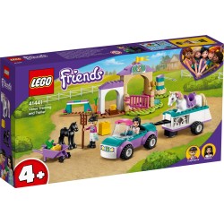 LEGO Friends Horse Training And Trailer Building Set With Stables Car, Toy For Kids 41441 5702016916812