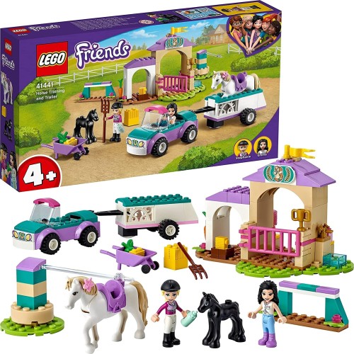 LEGO Friends Χώρος Προπόνησης Και Τρέιλερ Αλόγων 41441 5702016916812
