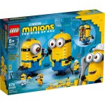 LEGO Minions Φιγούρες Μίνιονς Από Τουβλάκια Και Το Κρησφύγετό Τους 75551 5702016619218