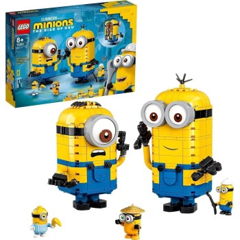 LEGO Minions  Minions Brick-Built And Their Lair Building Toy, Gift Idea For Boys 75551 5702016619218