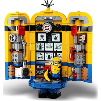 LEGO Minions  Minions Brick-Built And Their Lair Building Toy, Gift Idea For Boys 75551 5702016619218