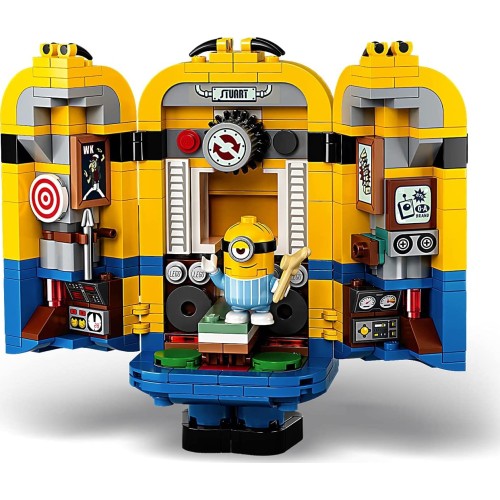 LEGO Minions  Minions Brick-Built And Their Lair Building Toy, Gift Idea For Boys 75551 5702016619218