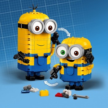 LEGO Minions  Minions Brick-Built And Their Lair Building Toy, Gift Idea For Boys 75551 5702016619218