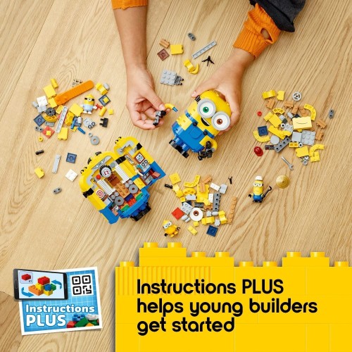 LEGO Minions  Minions Brick-Built And Their Lair Building Toy, Gift Idea For Boys 75551 5702016619218