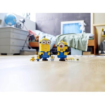 LEGO Minions Φιγούρες Μίνιονς Από Τουβλάκια Και Το Κρησφύγετό Τους 75551 5702016619218