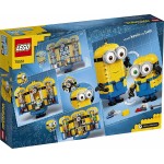 LEGO Minions  Minions Brick-Built And Their Lair Building Toy, Gift Idea For Boys 75551 5702016619218