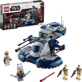 LEGO Star Wars Armored Assault Tank Aat Building Toy With Ahsoka Tano And Clone Trooper 75283 5702016617276