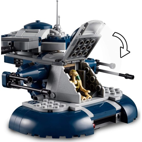 LEGO Star Wars Armored Assault Tank Aat Building Toy With Ahsoka Tano And Clone Trooper 75283 5702016617276