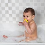 Playgro Bright Baby Duckies 6m+ Πολύχρωμα Παπάκια Μπάνιου 3 Τεμάχια 0188411 9321104884114