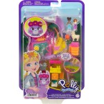 Mattel Polly Pocket Mini - Camp Adventure Llama Compact FRY35 / HKV33 194735109111