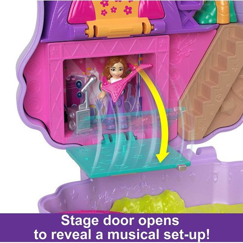 Mattel Polly Pocket Mini - ο Κοσμος της Polly Σετακια Camp Adventure Llama Compact FRY35 / HKV33 194735109111