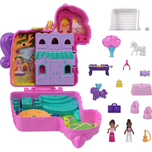 Mattel Polly Pocket Mini - The World Of Polly Sets Pinata Party Compact FRY35 / HKV32 194735108657