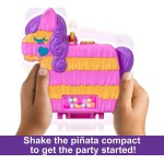 Mattel Polly Pocket Mini - The World Of Polly Sets Pinata Party Compact FRY35 / HKV32 194735108657