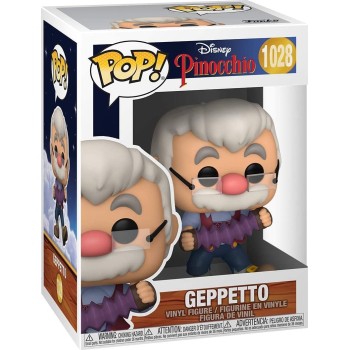 Funko Pop! Disney: Pinocchio - Geppetto (with Accordion) 1028 Vinyl Figure 51536 889698515368