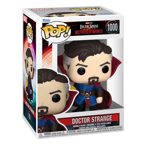 Funko Pop! Marvel: Doctor Strange in the Multiverse of Madness - Doctor Strange 1000 Bobble-Head Vinyl Figure 60917 889698609173