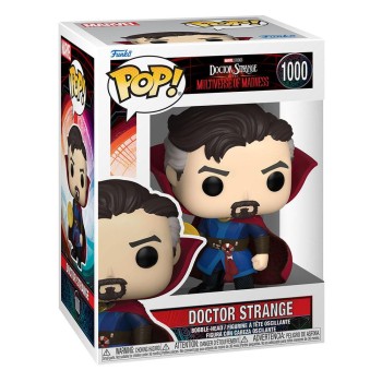 Funko Pop! Marvel: Doctor Strange in the Multiverse of Madness - Doctor Strange 1000 Bobble-Head Vinyl Figure 60917 889698609173