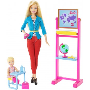Mattel Barbie Δασκάλα Σετ Παιχνιδιού CCP69 887961030778