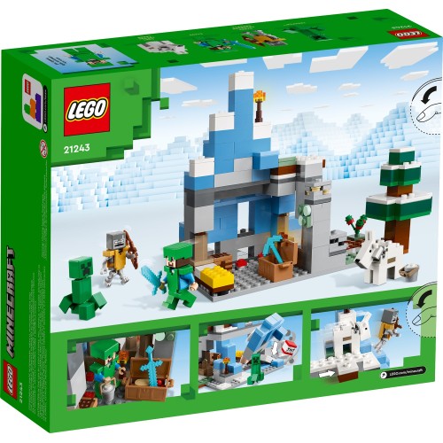 LEGO Minecraft Οι Παγωμένες Κορυφές 21243 5702017399461
