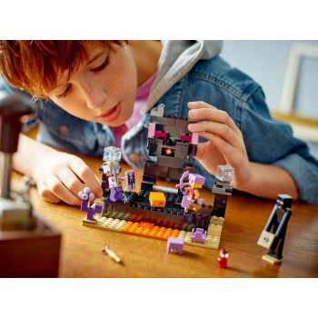 LEGO Minecraft Η Αρένα Του Εντ 21242 5702017415673