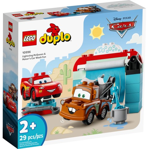 LEGO Disney Ο Κεραυνός Μακουίν & Μπάρμπας Στο Πλυντήριο Αυτοκινήτων 10996 5702017417790