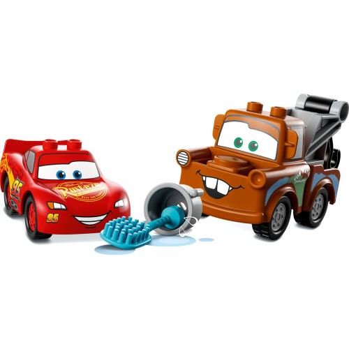LEGO Disney Ο Κεραυνός Μακουίν & Μπάρμπας Στο Πλυντήριο Αυτοκινήτων 10996 5702017417790